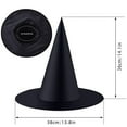 thumbnail image 3 of Sombrero De Bruja De Halloween Accesorio De Disfraz De Bruja De Halloween Para El Favor De La Fiesta De Halloween ANGGREK Otros, 3 of 8