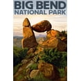 thumbnail image 4 of Big Bend National Park, Texas, Rock Formation (1000 Piece Puzzle, Size 19x27, Challenging Jigsaw Puzzle for Adults and Family, Made in USA), 4 of 4