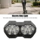 thumbnail image 3 of Luz Dual Para Bicicleta Eléctrica, Lámpara Para Bicicleta Eléctrica Fácil Desmontaje Buen Rendimiento Alto Factor De Seguridad Para Iluminación Exterior, 3 of 7