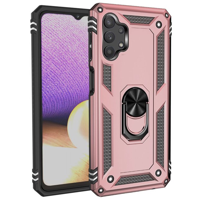 Funda de teléfono para Samsung A32 5G de Uso Rudo Shockproof + Cristal 9D