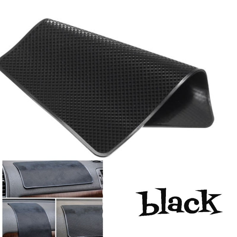 Car Black Anti-Slip Dashboard Sticky Pad Non-Slip Mat Cell Phone GPS PDA Holders