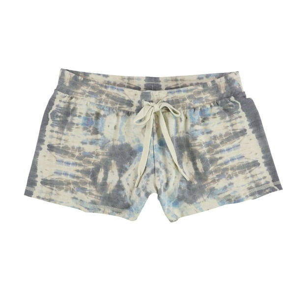 P.J. Salvage Womens Tye-Dye Pajama Shorts, Multicoloured, Small