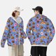 thumbnail image 4 of Fotbe Fastfoods Chaqueta con Protección Solar UPF 50+ para Hombre y Mujer, Camisa con Capucha y Bolsillos-Large, 4 of 7
