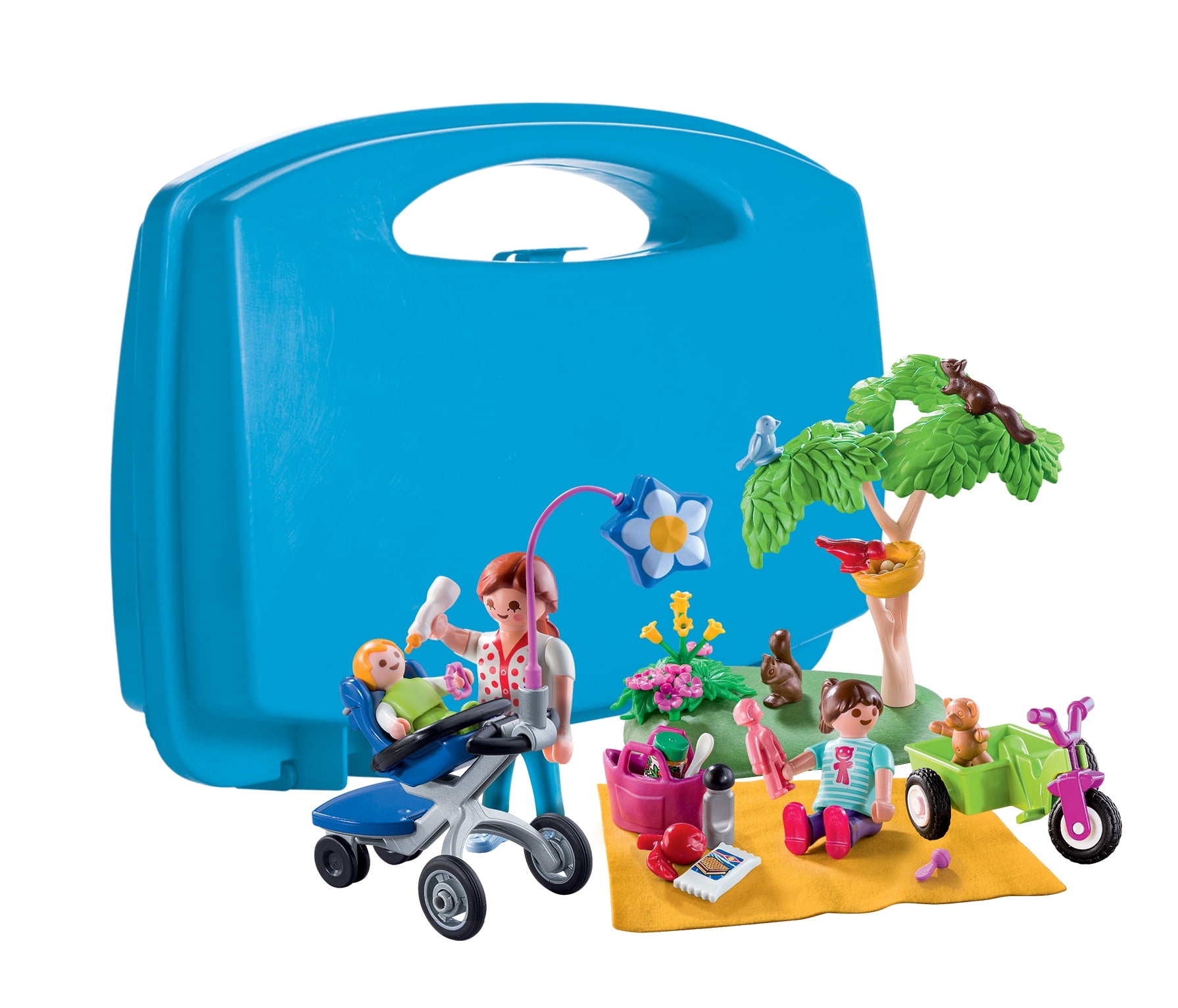 Playmobil Family Fun Family Picnic Carry Case 9103 NEW 