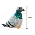 thumbnail image 4 of Cute Pigeon Plush Toy Soft Simulated Design Children Gift Photo Props Versatile Pp Cotton Doll For K, 4 of 4