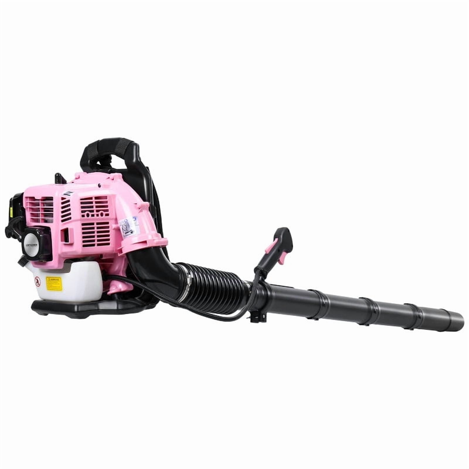 52CC Gas Backpack Leaf Blower 2 Stroke Enginee 550CFM 200MPH , 1.7HP ,Ergonomic Harness System,Low Vibration and Cruise Control Powerful Gas Blowers for Lawn Yard Care-Gifts for Dad