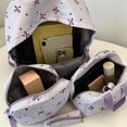 thumbnail image 4 of WAYUTE Backpack for Kids Floral Print Back to School Backpack with Comfortable Straps and Zip Up Design for Student Daily Use Bookbag Casual Outdoor Travel, 4 of 7