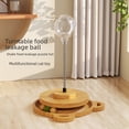 thumbnail image 5 of Bola de hierba gatera giratoria de resorte de madera maciza, traje de comida para gatos, bola que cae, juguete para mascotas, suministros, 5 of 5