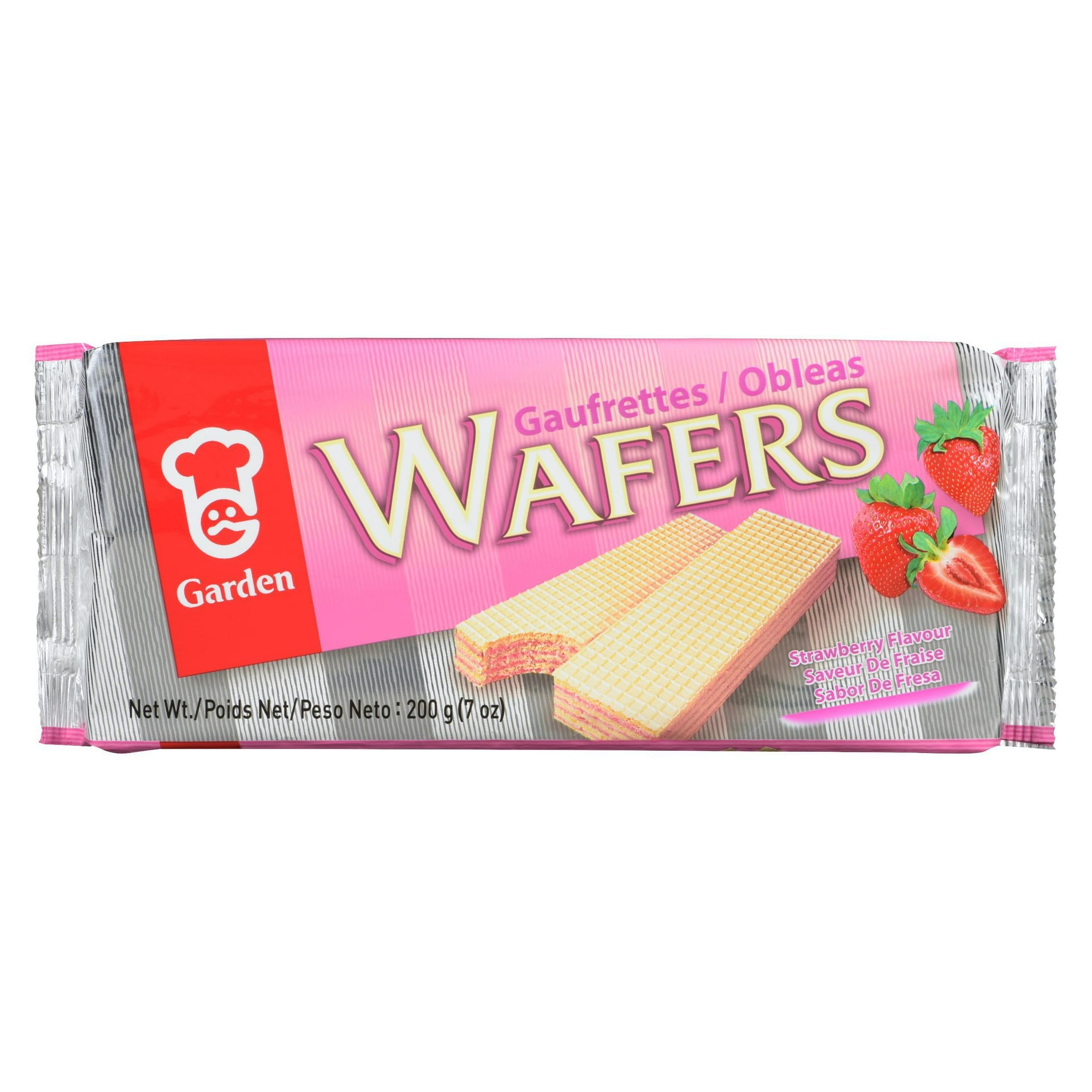 Garden Strawberry Wafers, 200 g