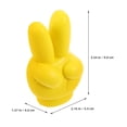 thumbnail image 2 of HAMPPLIES 2Pcs Yellow Car Antenna Top Decoration Easy Install Creative Exterior Accessory, 2 of 8