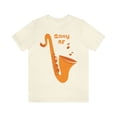 thumbnail image 2 of Saxy Af Saxophone Music Fashion Unisex Jersey Short Sleeve All Sizes Tee, 2 of 10