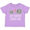 thumbnail image 3 of Inktastic My Poppop Loves Me Grandkids Boys or Girls Toddler T-Shirt, 3 of 5