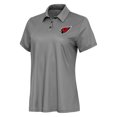 thumbnail image 2 of Women's Antigua  White/Black Arizona Cardinals Rings Polo, 2 of 3