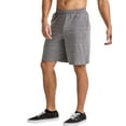 thumbnail image 2 of Hanes Originals Men's French Terry Sweat Shorts, 9" Black Heather 4XL, 2 of 6