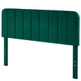 thumbnail image 6 of Taomika, Full Size Upholstered Platform Bed Frame with Adjustable Headboard-Dark Green, 6 of 7