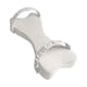 thumbnail image 5 of Accesorios de espuma de almohada de pierna Mejora postura ergonómica de alivio de edad avanzada soporte de soporte de almohada de soporte Gris, 5 of 7