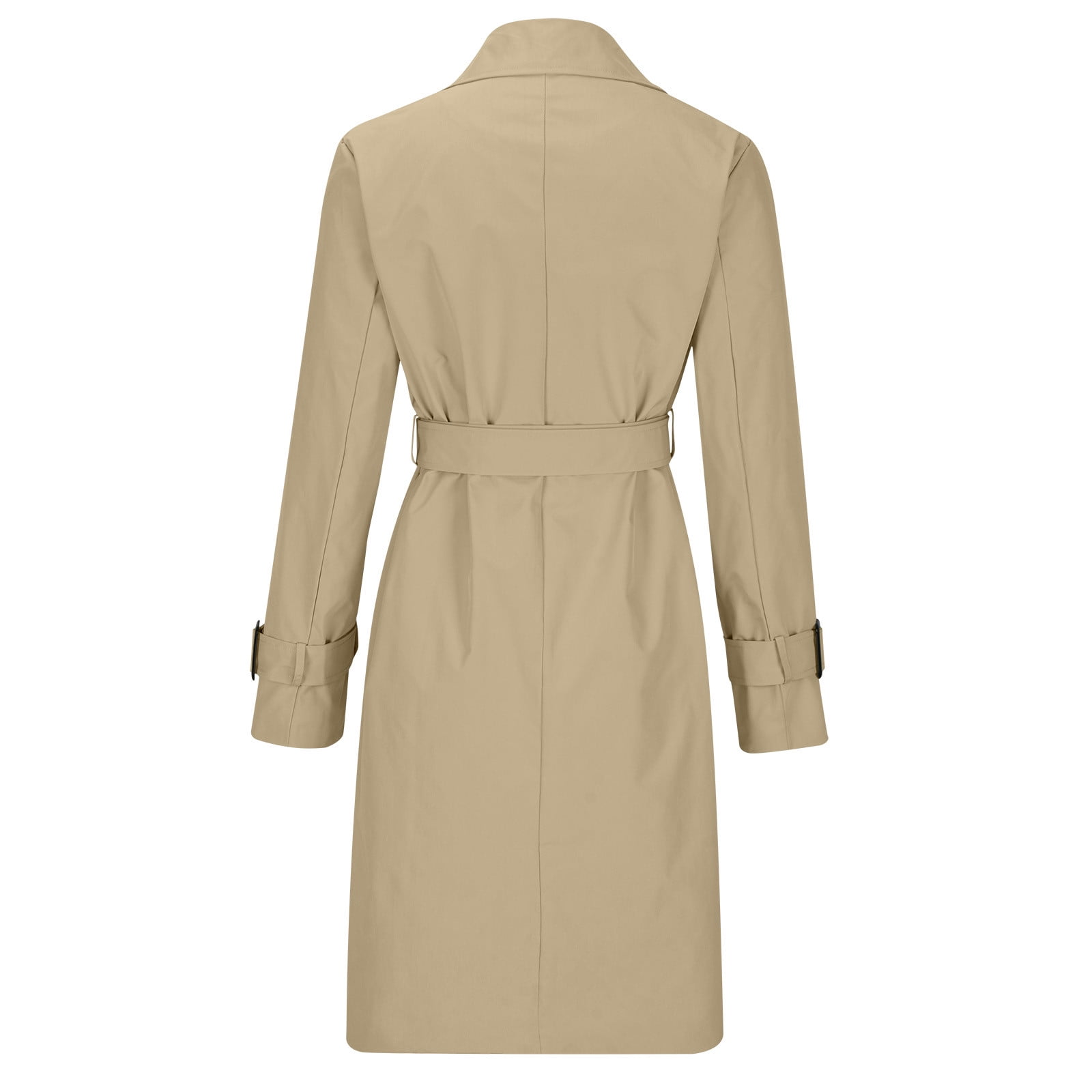 Xysaqa Women's Waterproof Double Breasted Trench Coat