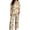 C200 Khaki, variant on CONZONE Halloween Pajamas for Women Set Printed Short Sleeve Button Down Tops and Pants Hallowmas Loungewear Cozy 2 Piece Pjs Set for Women