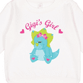 thumbnail image 3 of Inktastic Gigi's Girl Dinosaur Toddler Sweatshirt, 3 of 4