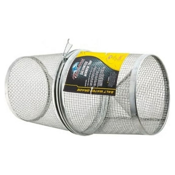 Tsunami 2-Piece Galvanized Minnow Trap for Fishing