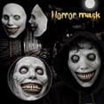 thumbnail image 2 of Halloween Mask, Scary Face Cover, Scary Halloween Mask, Halloween Exorcist Smile Mask-2025, 2 of 5