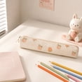 thumbnail image 2 of Pencil Pouch Makeup Brush Storage Bag Organizer Portable Zipper Holder For Home Office And Daily Use, 2 of 6