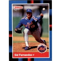 1988 Sid Fernandez Donruss Baseball Card #118