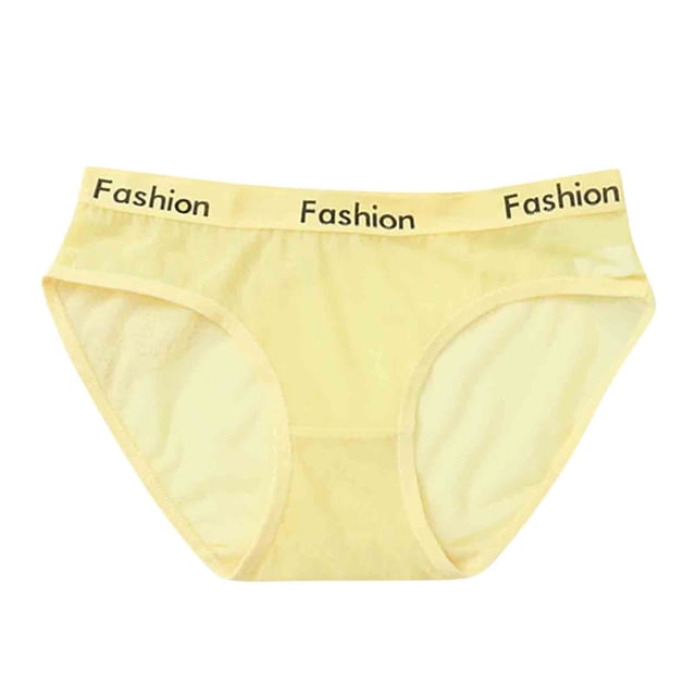 Harpily 2025 Intimates Women's Fashion Basic Elastic Comfortable Clearance Solid Underwear