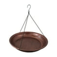 thumbnail image 1 of Comedero para pájaros de metal, versátil, con gancho, cuenco para pájaros, plato de alimentación para jardín, regalo para amantes de las aves, jardín, 1 of 9
