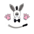 thumbnail image 4 of Conjunto de disfraz de , accesorios de animales de dibujos animados para festivales, disfraces y presentaciones en escenario. con guantes, 4 of 8