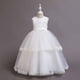 thumbnail image 2 of Vestido Para Niñas, Ropa Para Niñas, Vestido Para Niños, Vestido De Princesa Sin Mangas, Vestido De Malla De Flores, Falda, Vestido De Tutú Blanco Odeerbi LM103-5661, 2 of 7