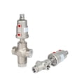 thumbnail image 1 of Seat Valve High Temperature Steam Pneumatic Three-way Angle Stainless Steel Female Thread Double Acting/Single Acting ,Long Lasting, 1 of 6