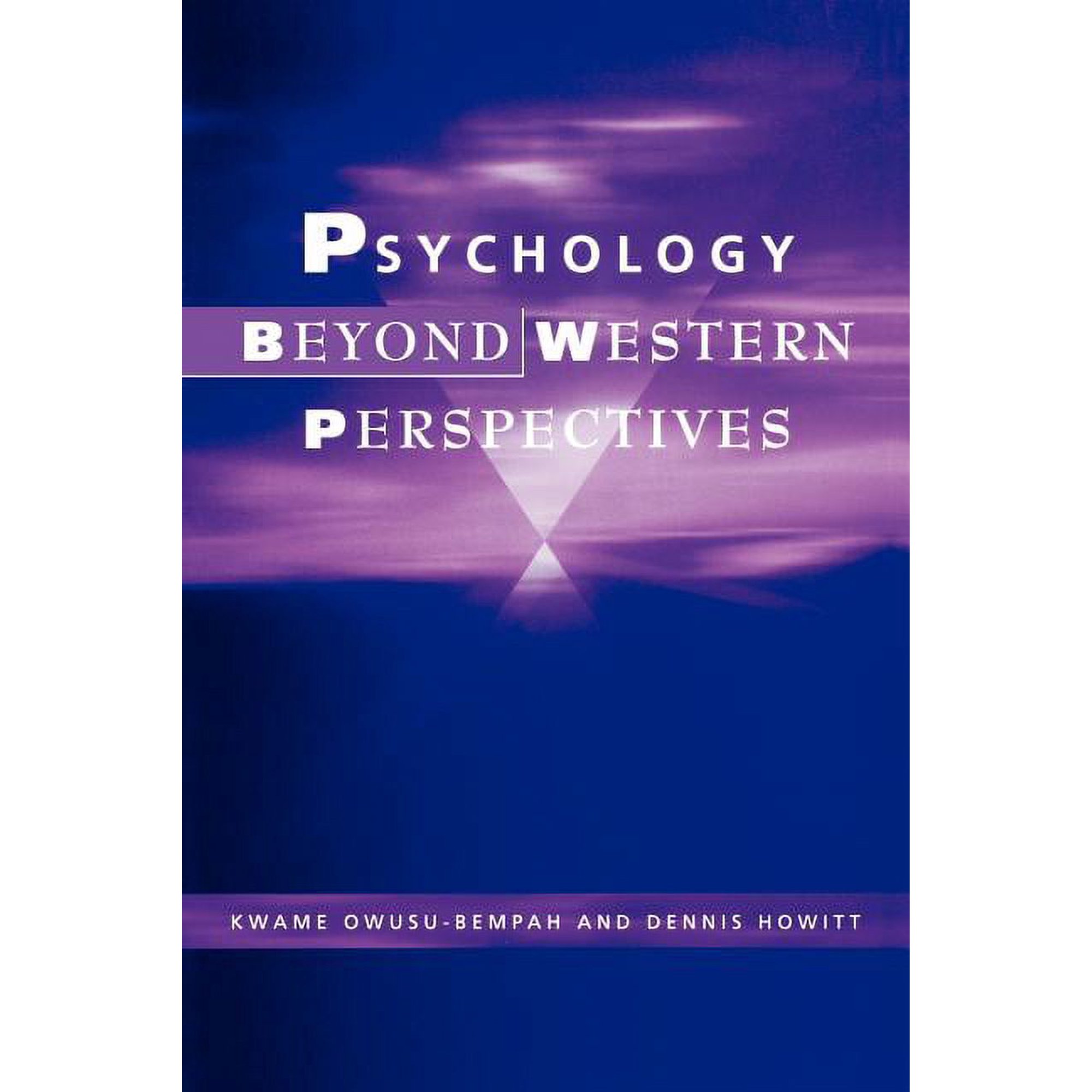 Psychology Beyond Western Perspectives (Paperback)