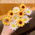 thumbnail image 3 of 20 PCS Daisy Hair Clips, Daisy Flower Hair Clips, Vintage Sun Flower with Hair Alligators Clips Hair Barrette for Women Wedding Hair Accessories for Brides, 3 of 7