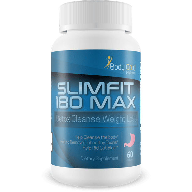 Slimfit 180 Max Detox Cleanse Weight Loss Help Clear your Body of
