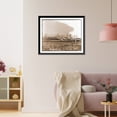 thumbnail image 3 of Historic Framed Print, Rappahannock Station Va. General view of 50th New York Engineers winter encampment, 17-7/8" x 21-7/8", 3 of 9