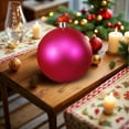 thumbnail image 4 of ZTTD 1 Pcs 10 Inch Extra Large Christmas Ball Ornaments Shatterproof Hanging Tree Ornament Balls Decorations Plastic Ornament with Hanging Loop Xmas Decorations for Holiday, 4 of 4
