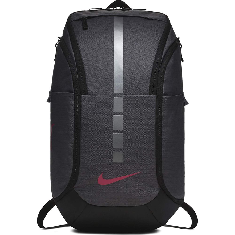 NIKE nkBA5554 021 Unisex Hoops Elite Pro Basketball Backpack Dark Grey/Black/Vivid Pink