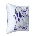 thumbnail image 2 of ZICANCN Cartoon Cute Ghost Decorative Throw Pillow Covers, Bed Couch Sofa Decorative Knit Pillow Covers for Living Room Farmhouse 24"x24", 2 of 8