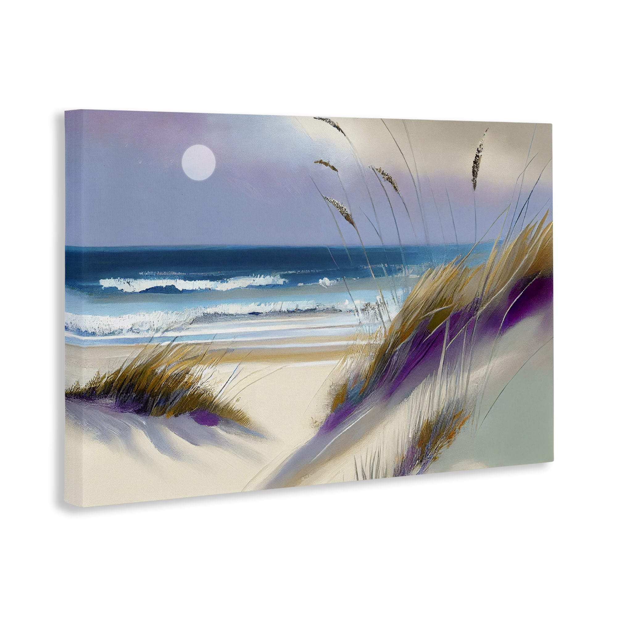 Beach Dunes Serenity Canvas Wall Art, design by Sasha