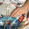 thumbnail image 3 of Pack of 2 Vintage Ocean Crab Fish Throw Pillow Covers 20x20 Inch, Square Farmhouse Pillowcase, Velvet Cushion Case for Sofa Bedroom Home Decor, 3 of 7