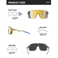 thumbnail image 3 of Gafas de sol BIRCEN Baseball Polarized UV400 para hombre y mujer, 3 of 6