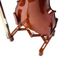 thumbnail image 4 of Shisuyan 1pc Violin Folding Stand Professional Fiddle Floor Holder Violin Display Rack (Coffee), 4 of 9
