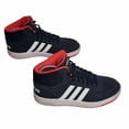 thumbnail image 4 of Men’s Ad-id-as High Top Sneakers.. Size 6 Black And Red, 4 of 6