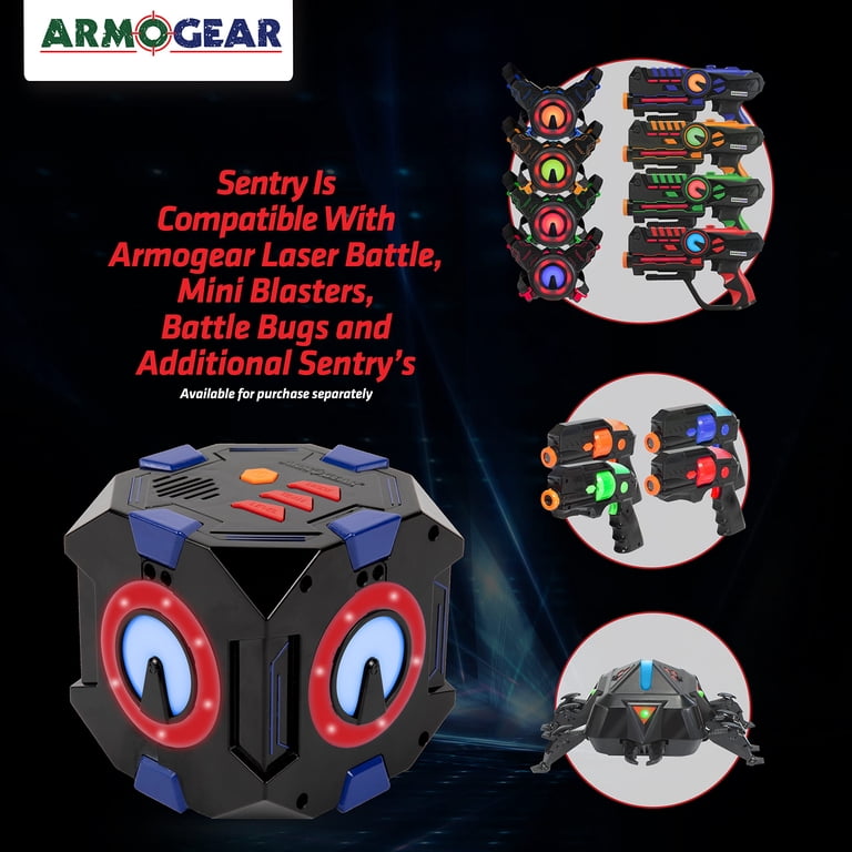 ArmoGear Sentry | 3 Games in 1 | Add-On Item Laser Tag Sets