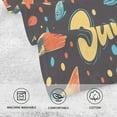 thumbnail image 5 of Yayeee 100% Cotton Hand Towels for Bathroom 16" x 28" Soft Absorbent Kitchen Towel, Black Sardines Pattern, 5 of 7