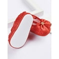 thumbnail image 2 of OUMY Baby Girls Anti-Slip Bowknot Soft Crib Soled Princess Shoes Prewalkers, 2 of 4