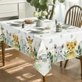 thumbnail image 3 of Baby Shower Rectangular Tablecloth 60×120 Inch, Animals Eucalyptus Washable Table Cover for Party Picnic Dinner Decor, 3 of 6