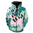 thumbnail image 1 of Sudadera con capucha y cremallera para hombre, diseño de grafiti de arte abstracto, con estampado 3D, unisex, estilo Harajuku, hip hop y adolescentes., 1 of 6