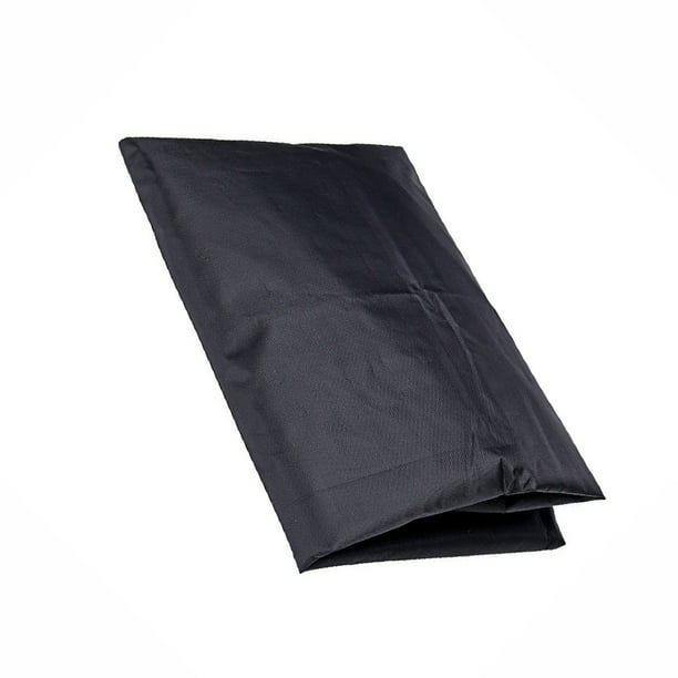 Sonducket Estufa de barbacoa cubierta a prueba de polvo redonda al aire libre impermeable a prueba de sol reemplazo Color sólido quemador tapa carpas 76x30cm